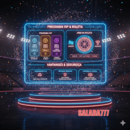 Atividades promocionais da SALADA777