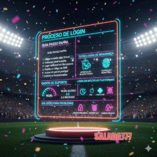 Figura 1 do login da SALADA777