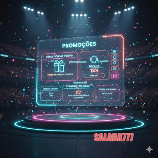 Ganhe Bônus e Prêmios Incríveis na SALADA777