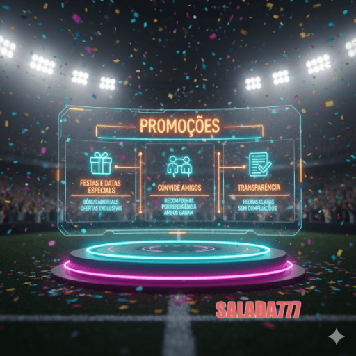 Ganhe mais com bônus incríveis na SALADA777!
